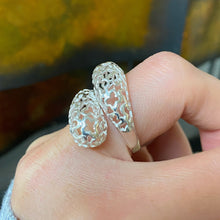 Cargar imagen en el visor de la galería, Anillo de Plata 0.925 Abombado. Disponible en talla 8.5
