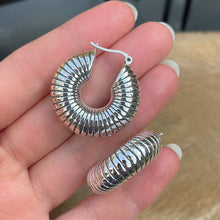 Cargar imagen en el visor de la galería, Argollas de Plata 0.925
