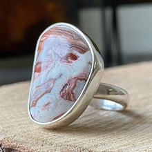 Cargar imagen en el visor de la galería, Anillo de plata 0.925 con Piedra Natural (ajustable)
