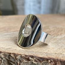 Cargar imagen en el visor de la galería, Anillo dona en plata 0.925. Disponible en talla 7
