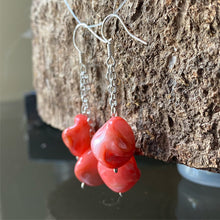 Cargar imagen en el visor de la galería, Aretes de plata 0.925 con BIWA rosa
