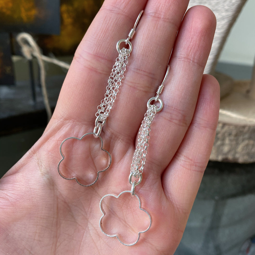 Aretes de plata 0.925
