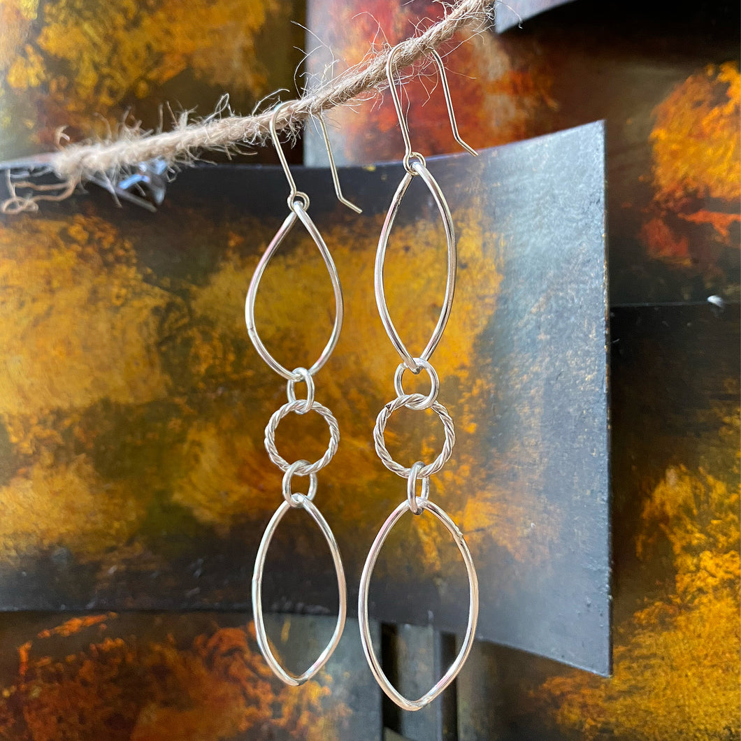 Aretes de plata 0.925