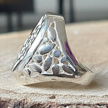 Cargar imagen en el visor de la galería, Anillo de Plata 0.925. Disponible en talla 7.5
